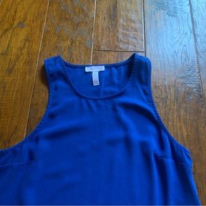 Leith (Nordstrom) cobalt blue shift dress XS
